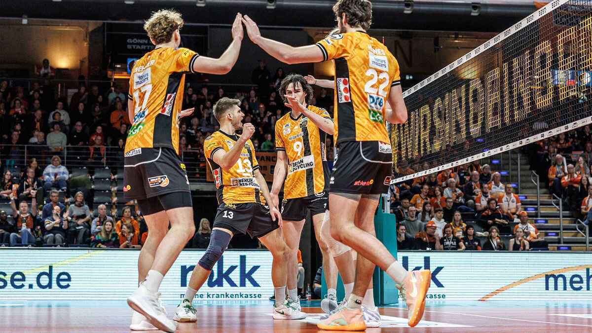 Berlin volleys zittern sich zum pflichtsieg – reichert fällt aus