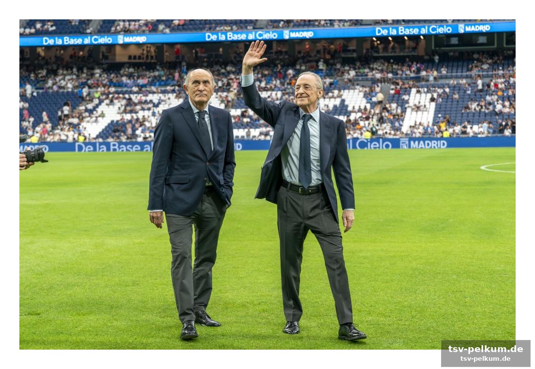 Pepe trifft und feiert mit dem bernabéu