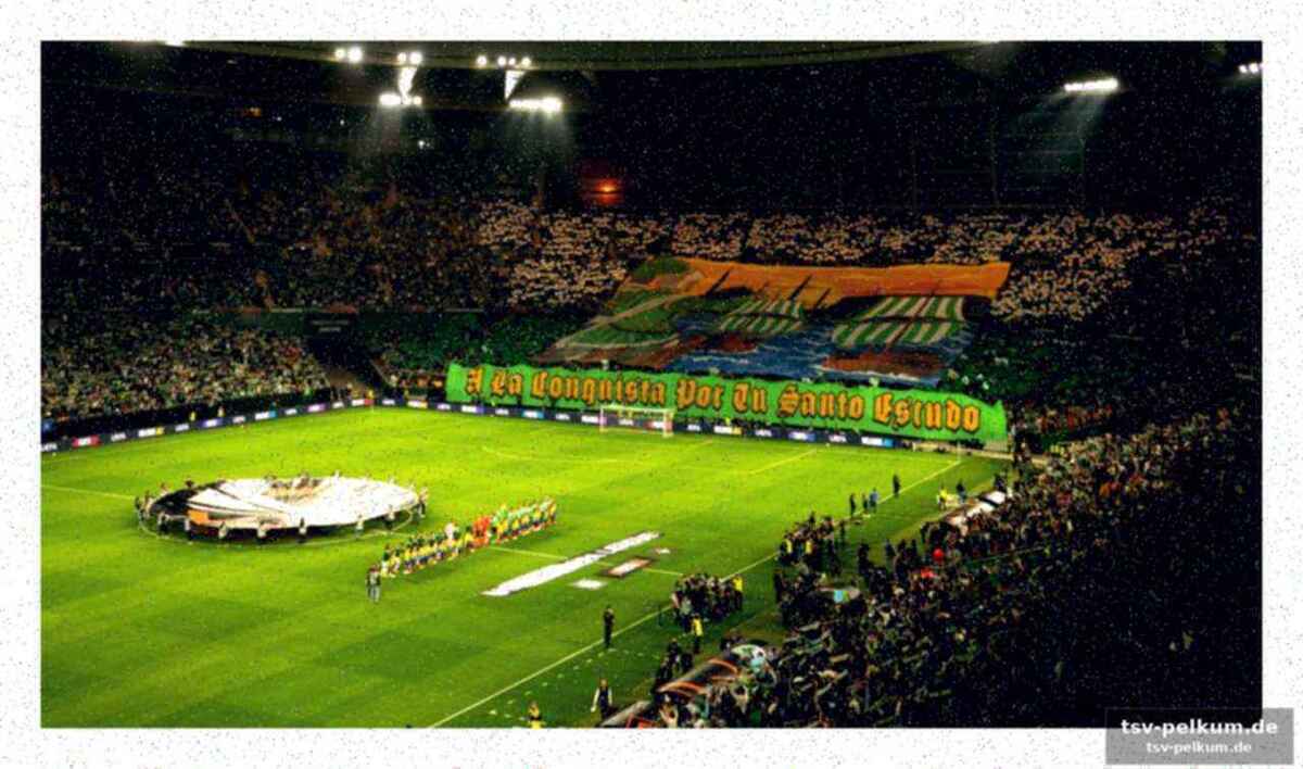 Ein stadion voller leidenschaft: die fans sind bereit