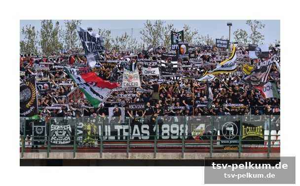 Ascoli im höhenflug: forlì demütigt