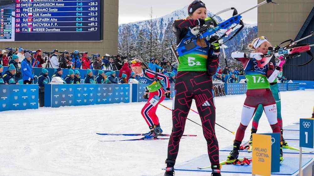 Biathlon-staffel in antholz: deutsche damen verpassen erneut medaille