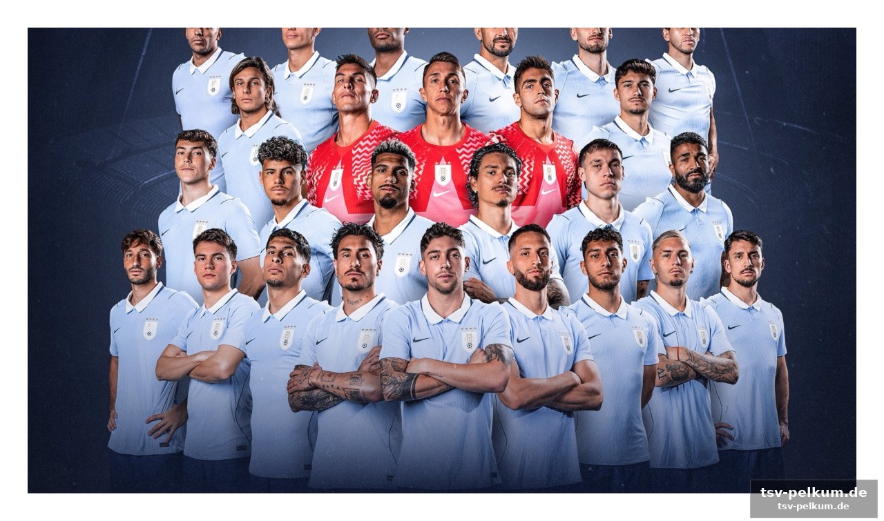 Die neuen gesichter im uruguayischen team