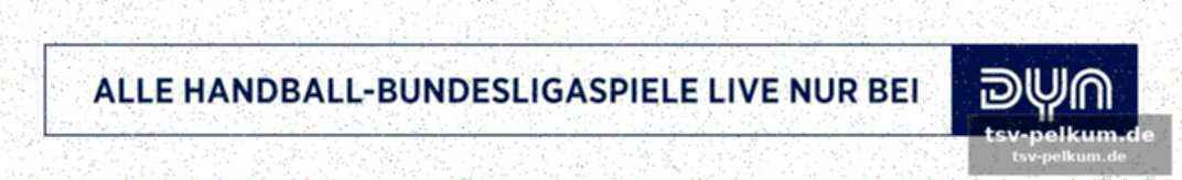Knappe führung in der tabelle