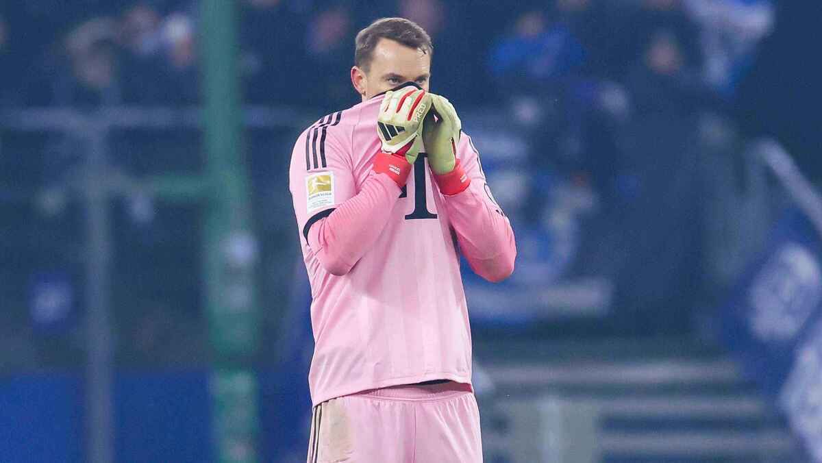 Bitter enttäuschung bei manuel neuer: bayern verspielt die chance