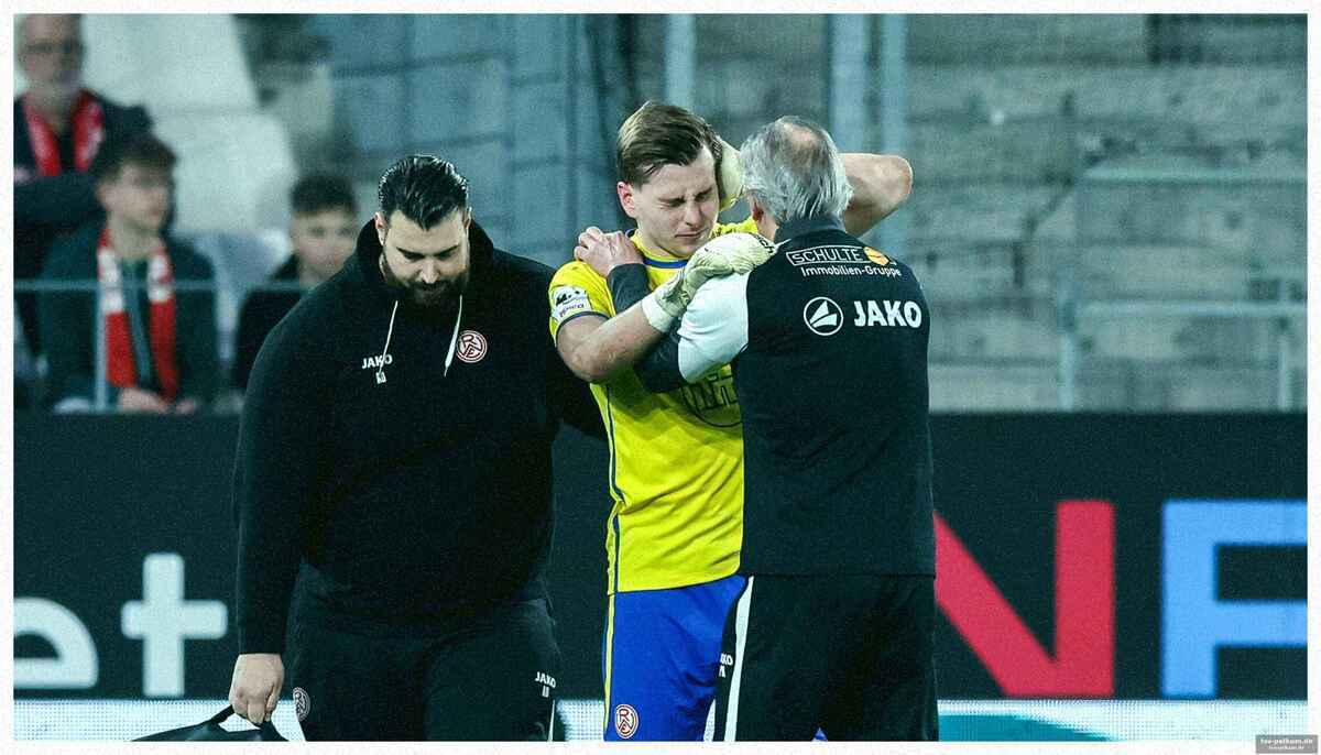Schiedsrichter kernchen schickt beide teams in die kabine
