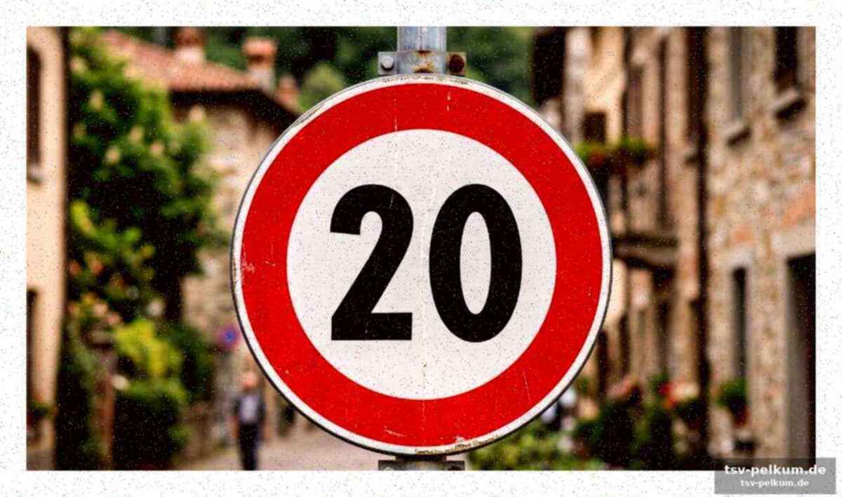 Tempo 30 ist gescheitert – tempo 20 soll halten