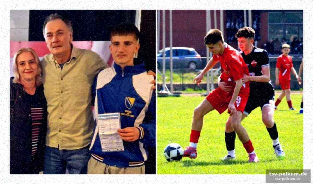 Von cristiano ronaldo inspiriert, richtung fußball-profi