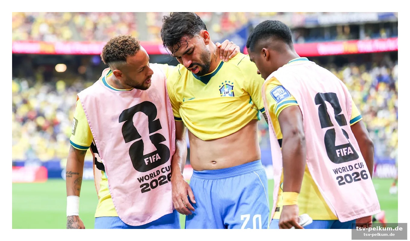 Verletzungspech überschattet brasilianische wm-hoffnungen