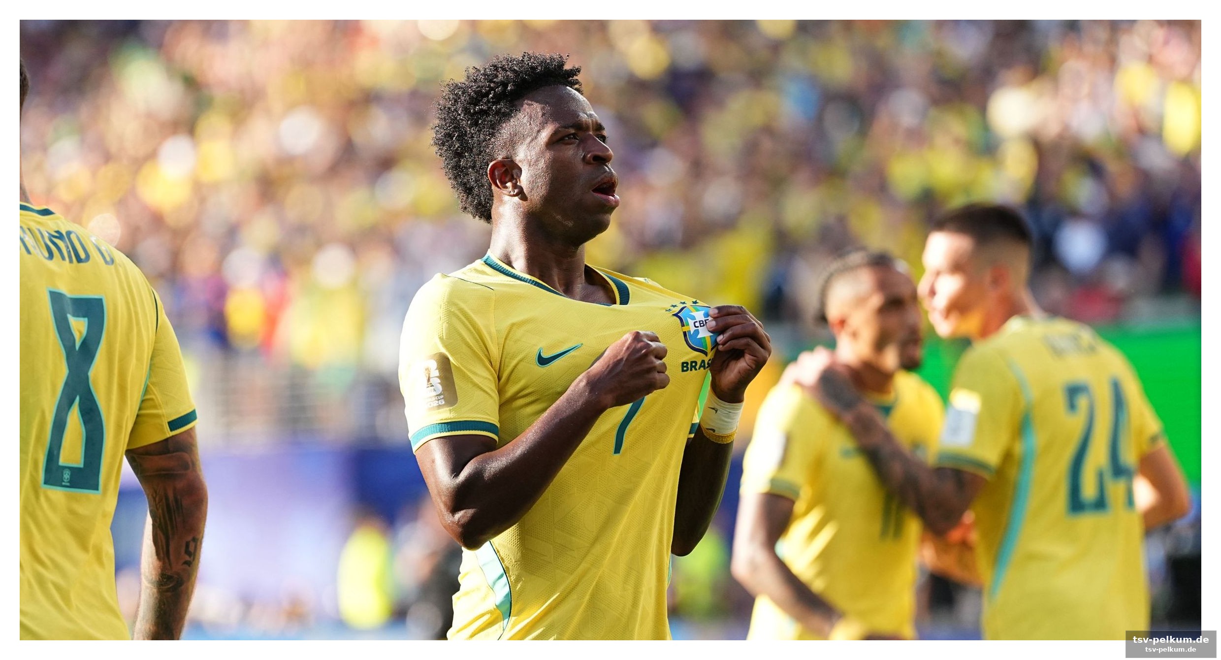 Saibari in führung, vinícius antwortet