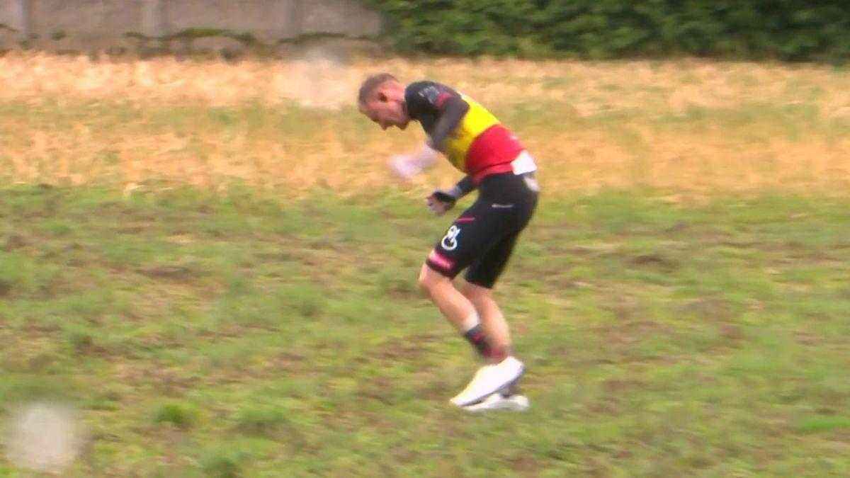 Brennan stürmt kuurne: visma-youngster schreibt geschichte
