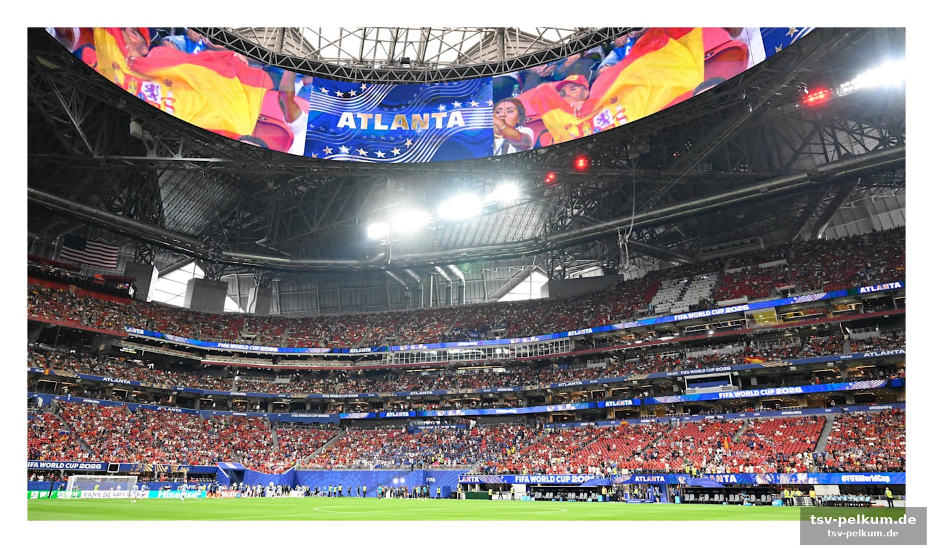 Ein nfl-rasenteppich statt fußball-flair