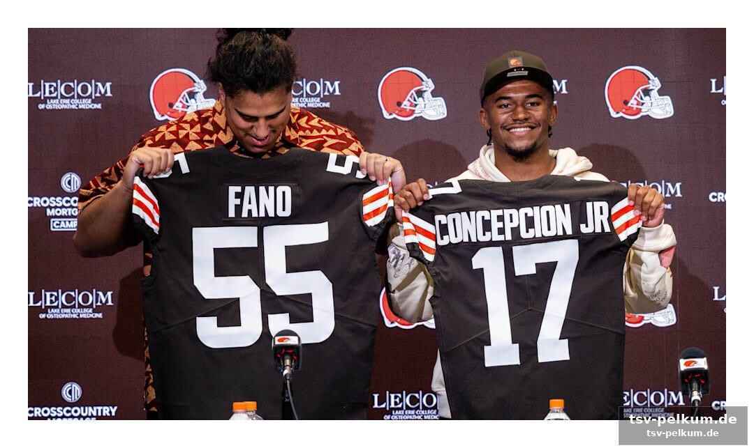 Tiefe und value an tag zwei und drei: die browns setzen auf nachhaltigkeit