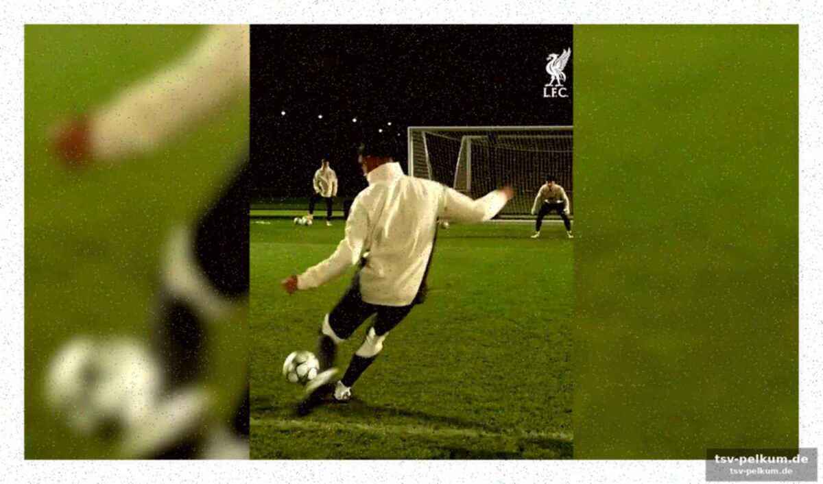 Warum ein magdeburger coach mitten in liverpool kickt