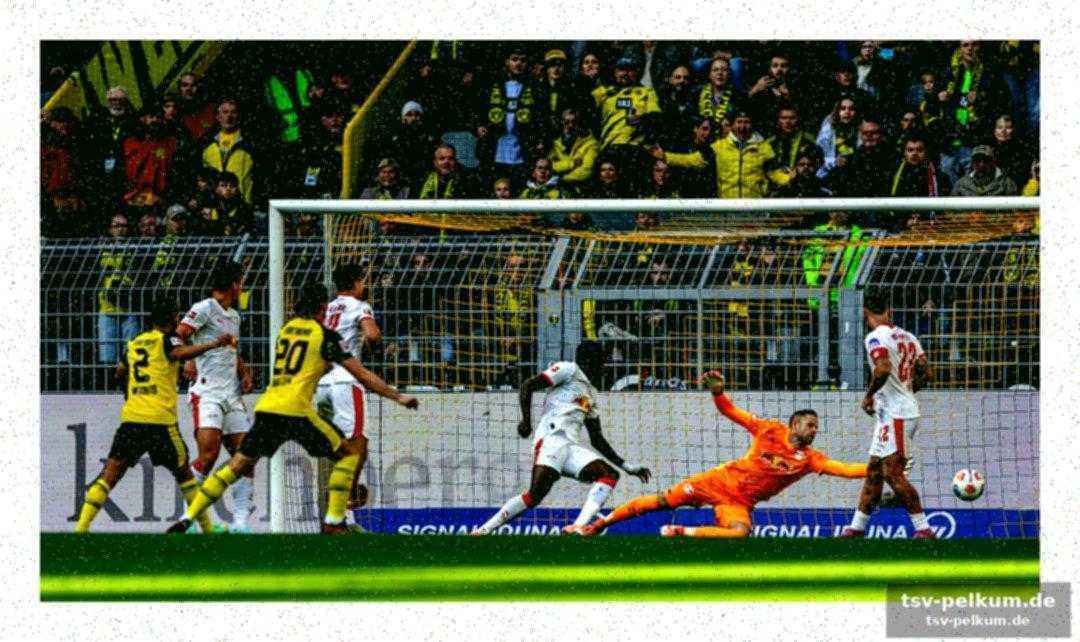 Rückblick: das hinspiel dortmund gegen leipzig