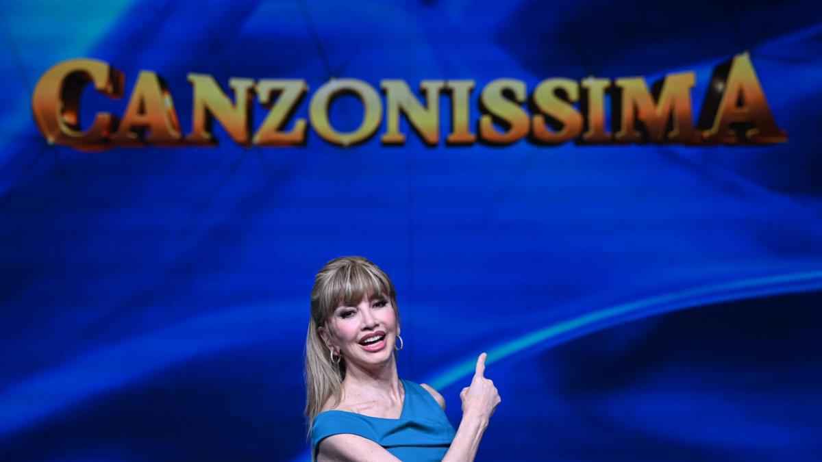 Canzonissima finale: milly carlucci bringt musikgeschichte mit!
