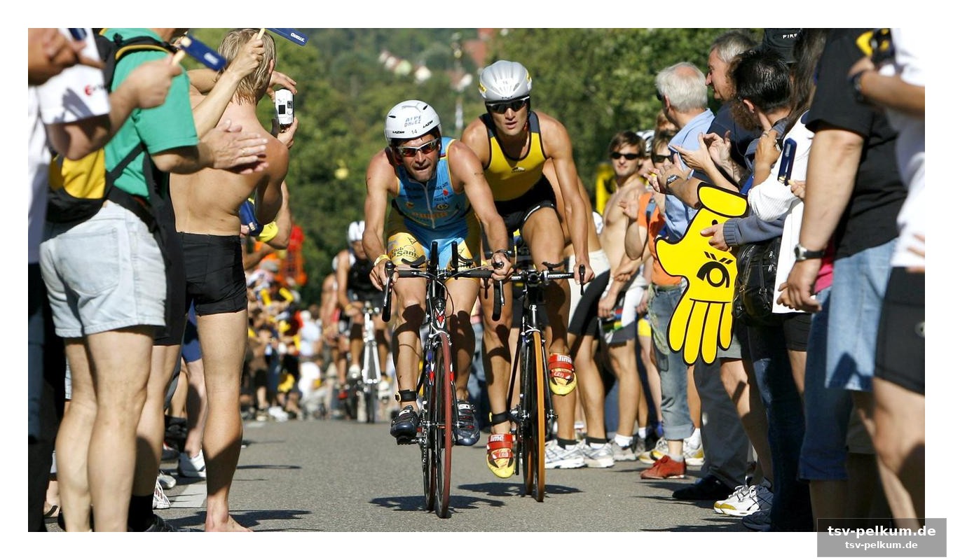 Die strecke: eine tortur für triathleten