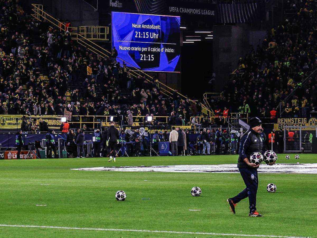 Champions league: anpfiff bvb-spiel gegen atalanta verzögert – stau-chaos in dortmund