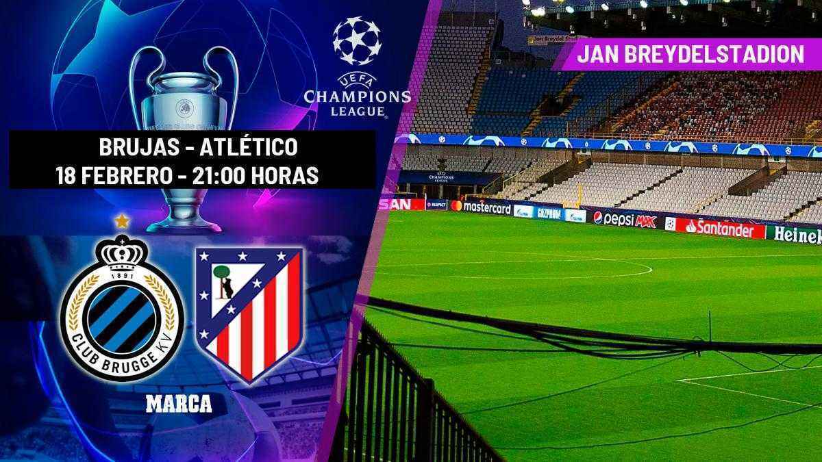 Champions league: brügge empfängt atlético madrid – entscheidung im jan breydel stadion