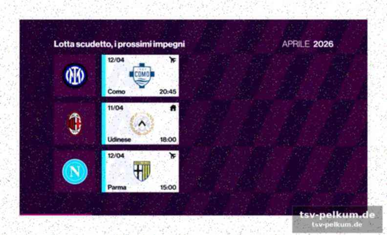 Regionalliga und coppa italia primavera dürfen nicht fehlen