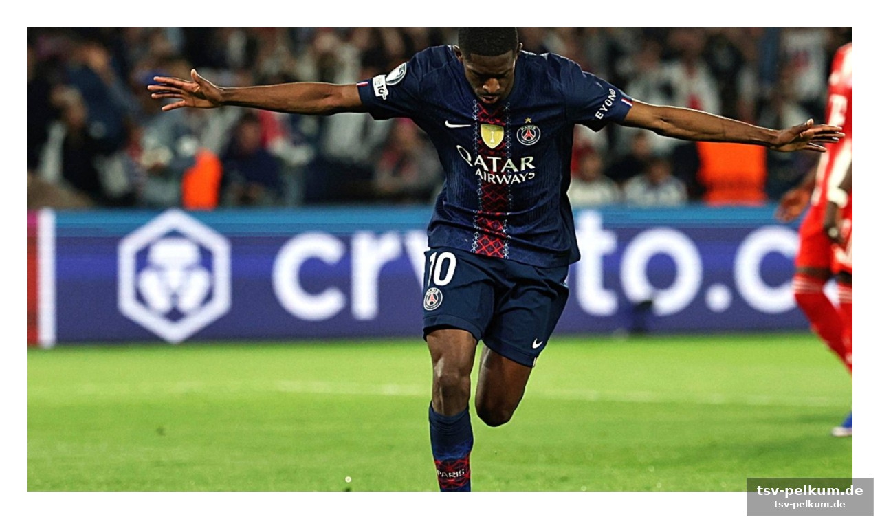 Die stars im blickpunkt: dembélé, doué und kvaratskhelia