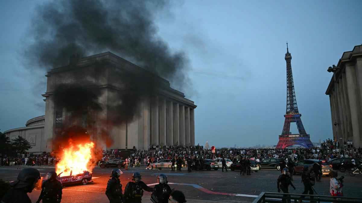 Champions-triumph in paris: horror night, mass arrests!