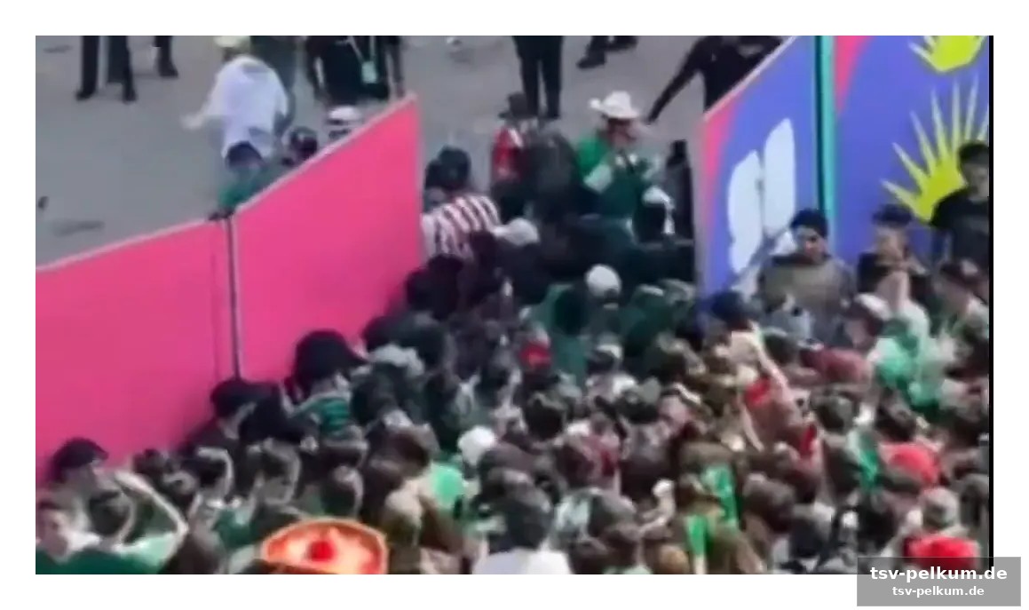 Überfüllte stadien und frustrierte fans