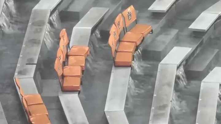 Chaos in alabama: wm-stadion unter wasser – messi im einsatz?