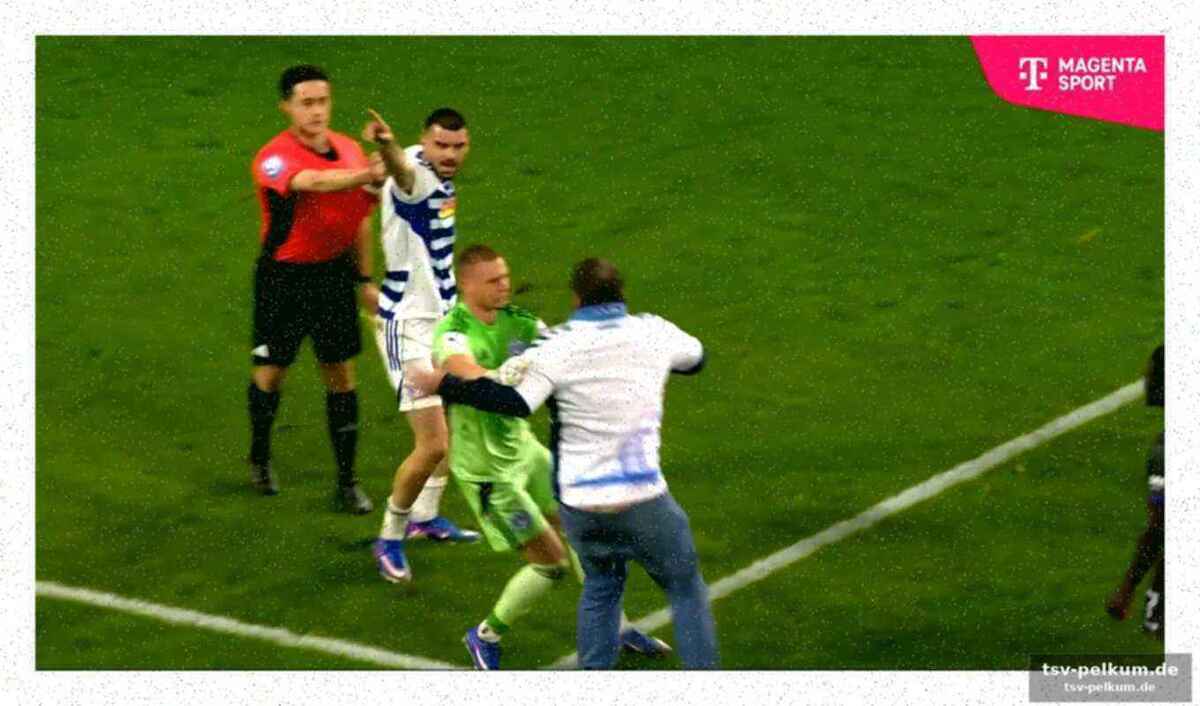Ein störfeuer im derby-duell