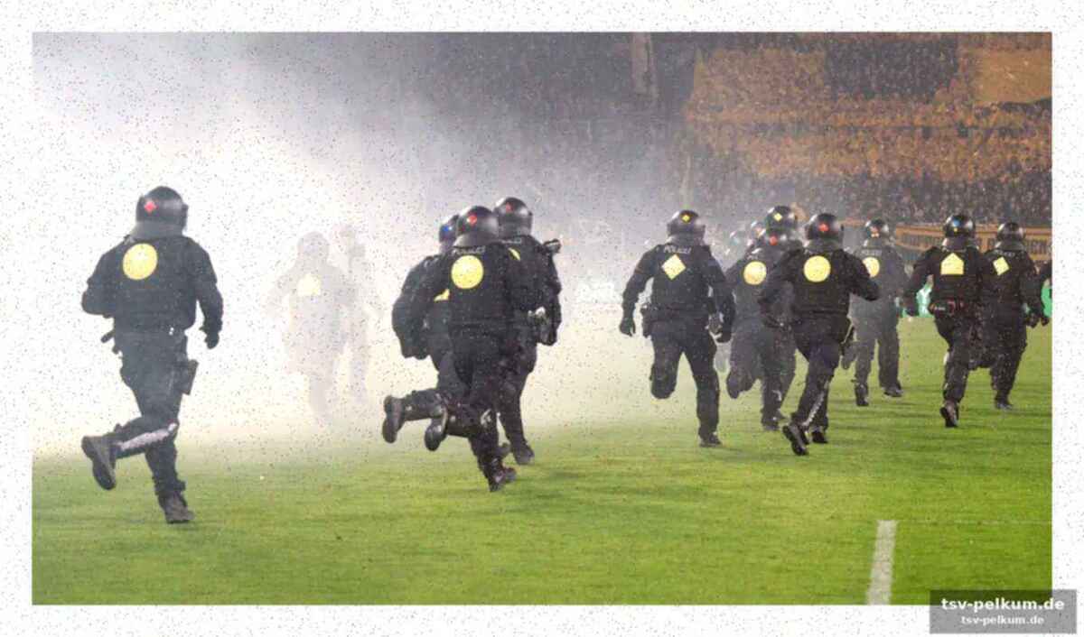 Club leaders condemn the violence: a blow to footballing values
