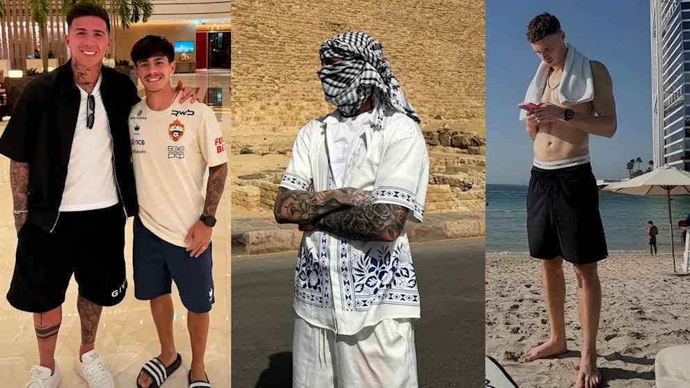 Chelsea-stars entspannen nach fa-cup-sieg in dubai und ägypten