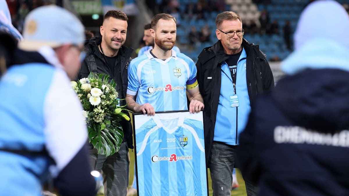 Chemnitzer fc: kapitän müller verabschiedet sich nach acht jahren