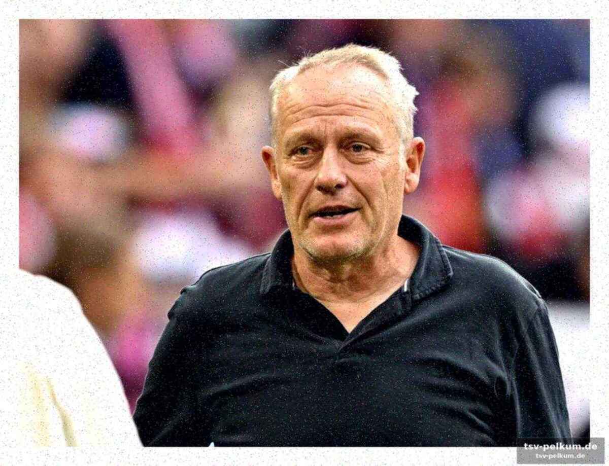 Eine lobende geste von jupp heynckes