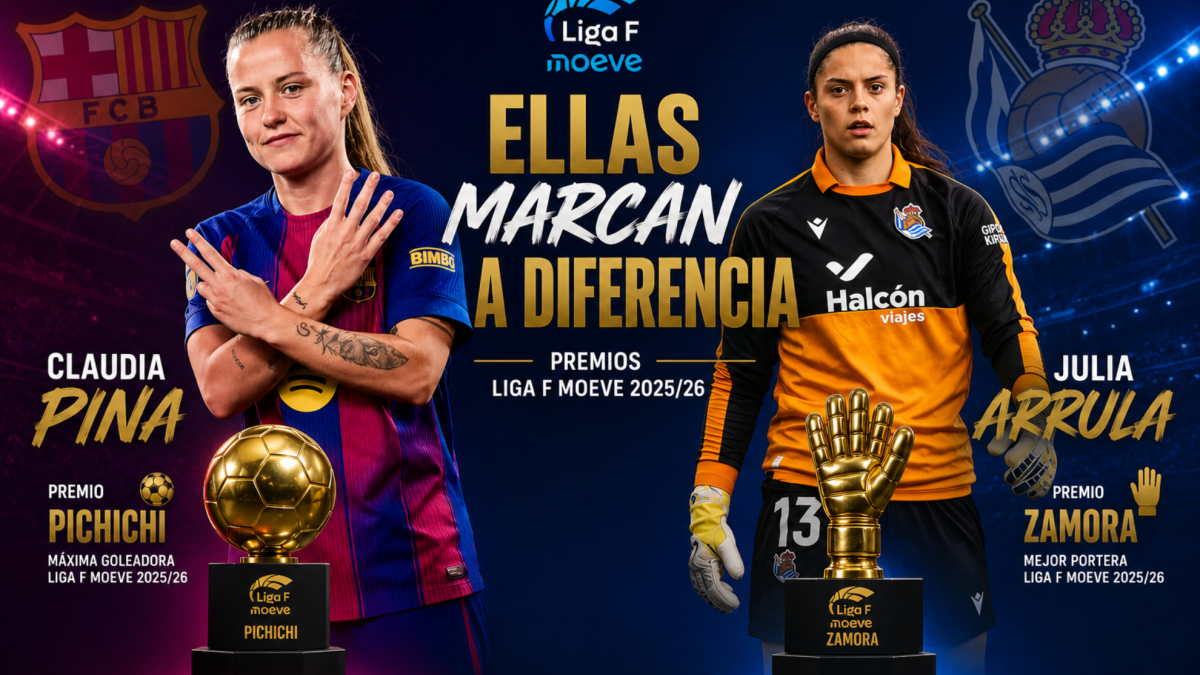 Claudia pina und julia arrula erstmals pichichi und zamora der liga f