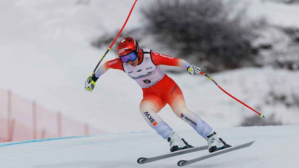 Corinne suter führt schweizerinnen bei olympia-abfahrt an – titelverteidigung in sicht