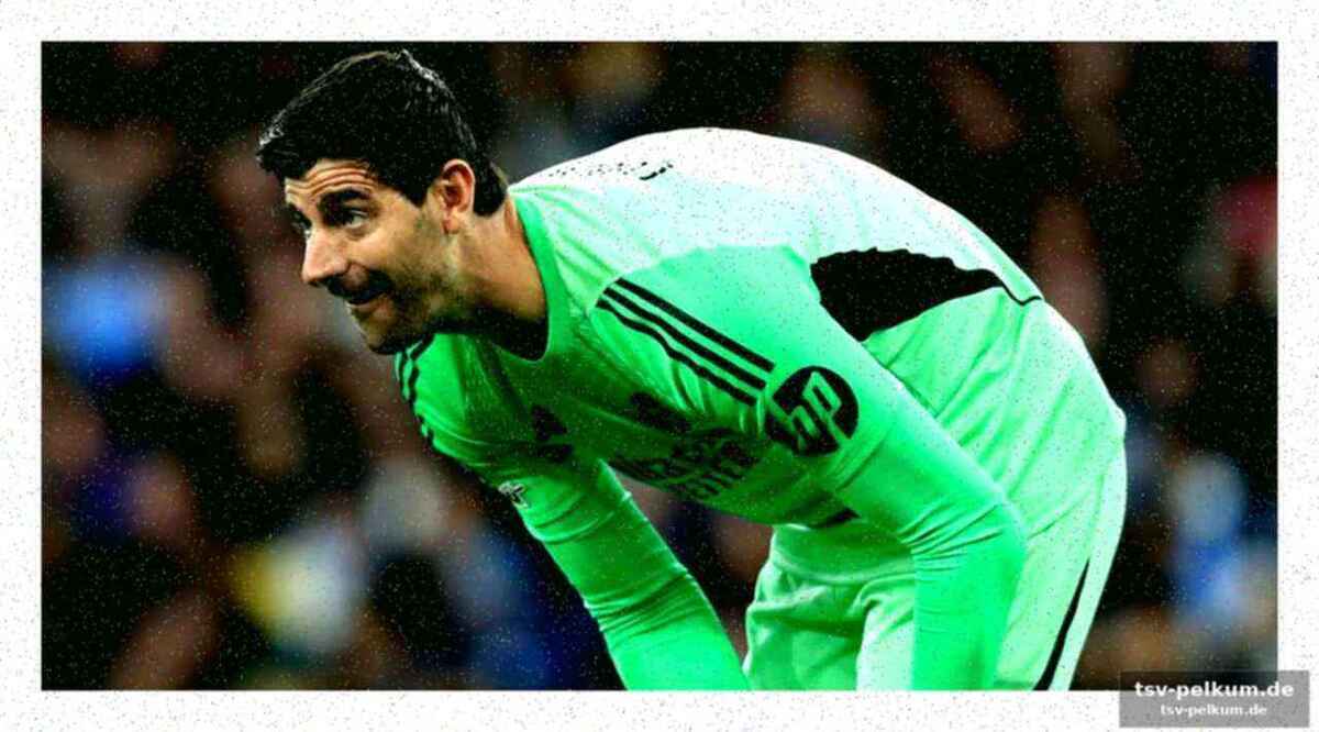 Bayern kann courtois nicht mehr stoppen, weil er gar nicht erst steht
