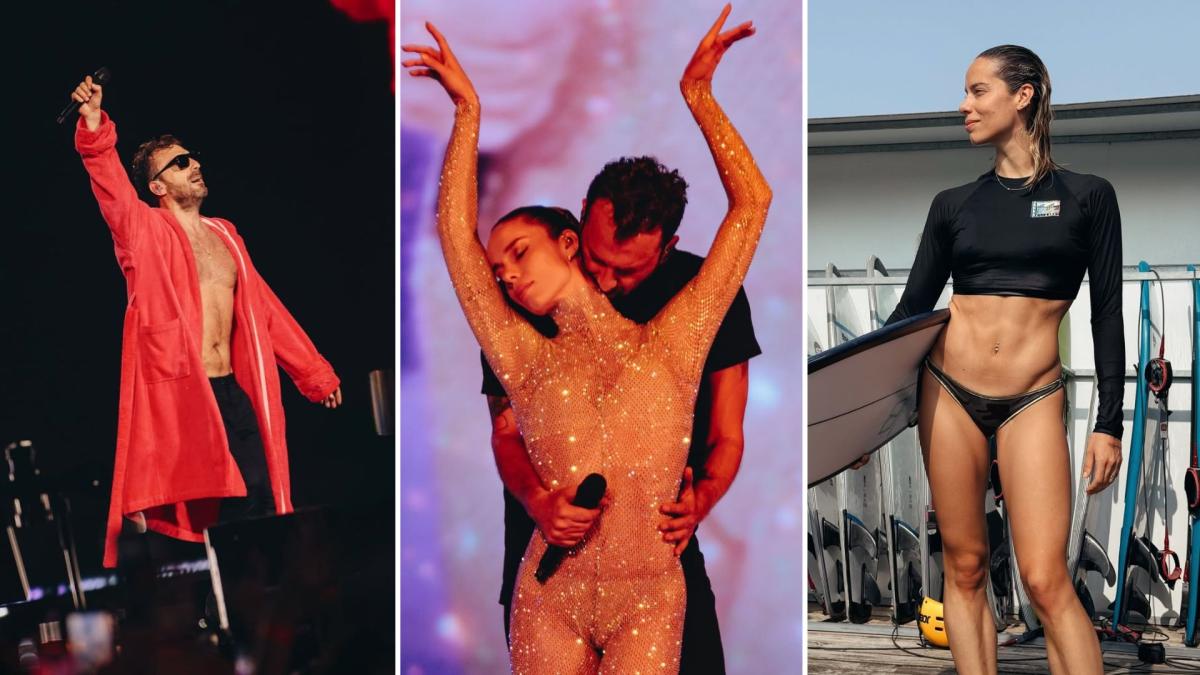 Cremonini: romantischer moment mit neuer freundin bei show!