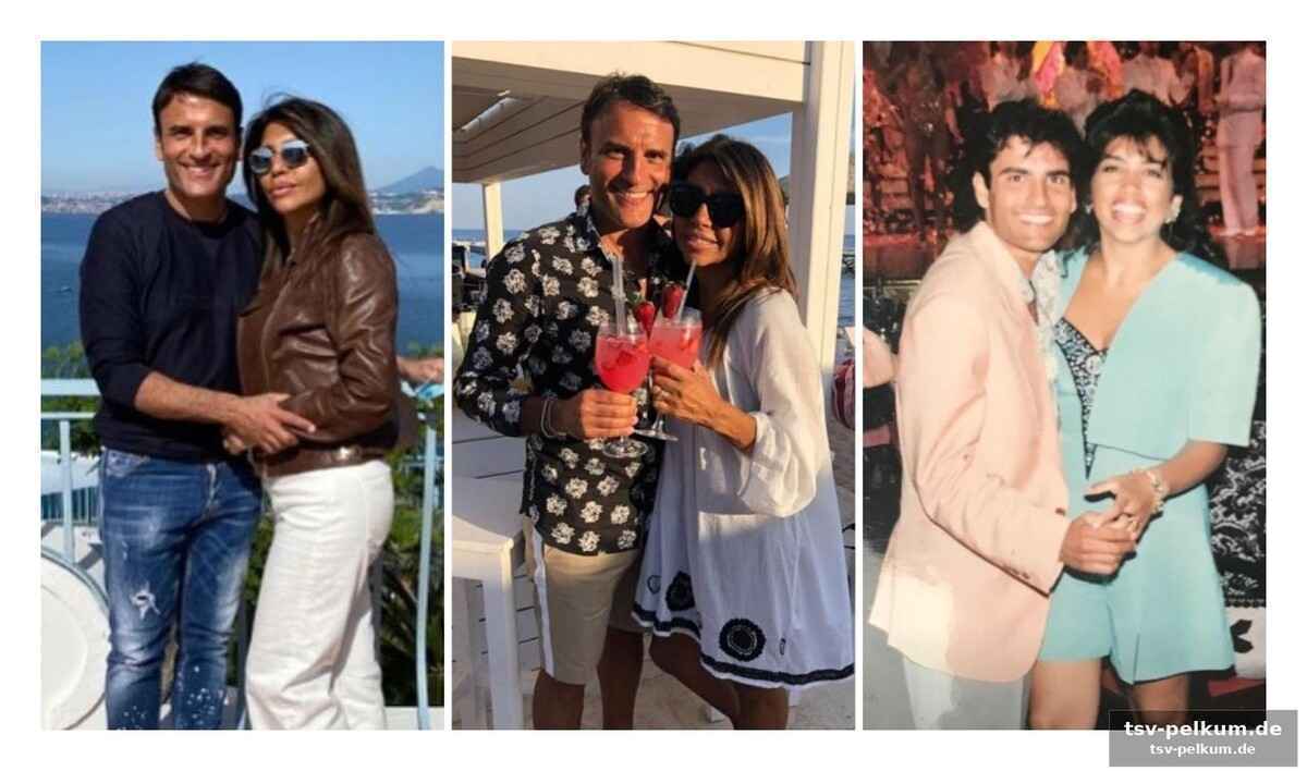 Wer ist paola pugliese, die frau an seiner seite?