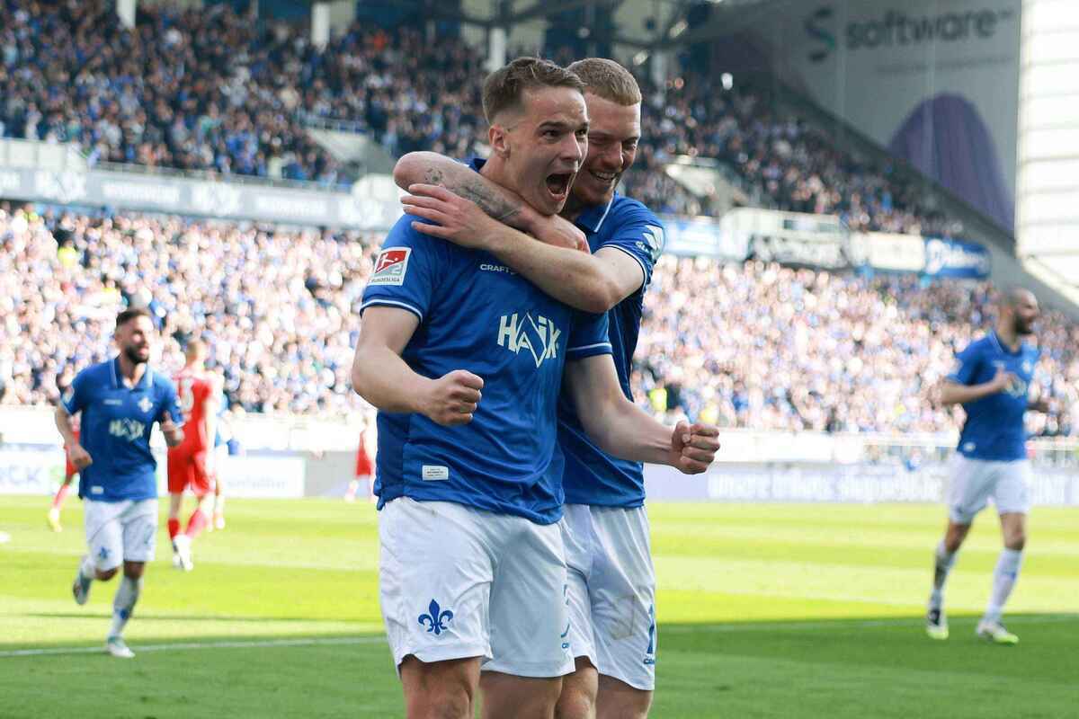 Darmstadt 98 zerlegt kiel nach rot-debakel und springt auf platz zwei