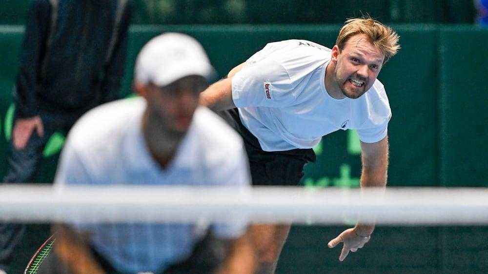 Davis-cup: deutschland bezwingt peru nach nervenreichem doppel