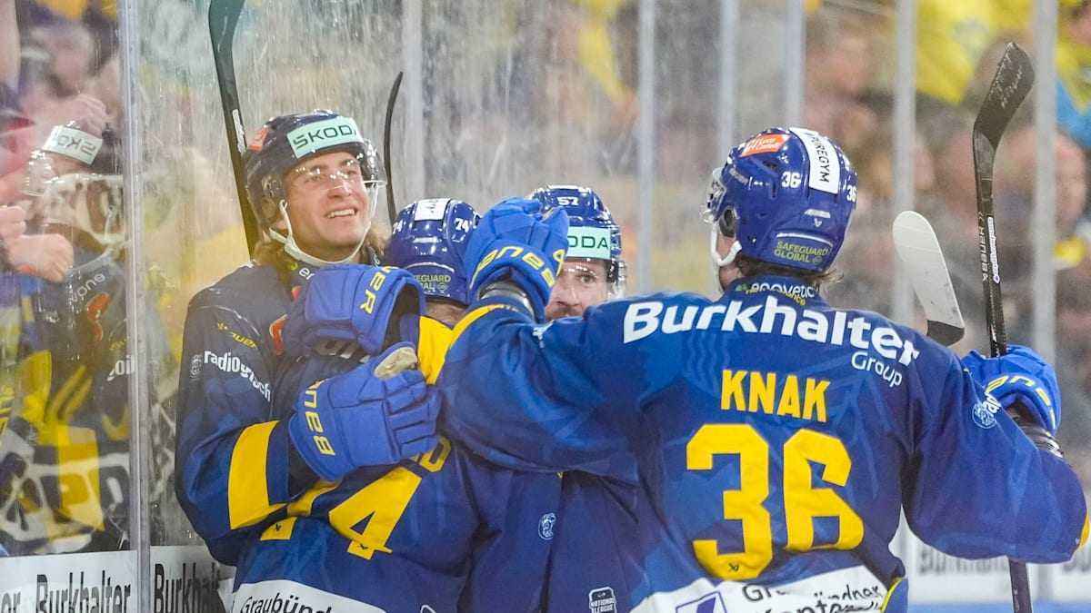 Davos dreht 0:2 in 180 sekunden: lemieux und frehner schocken ev zug