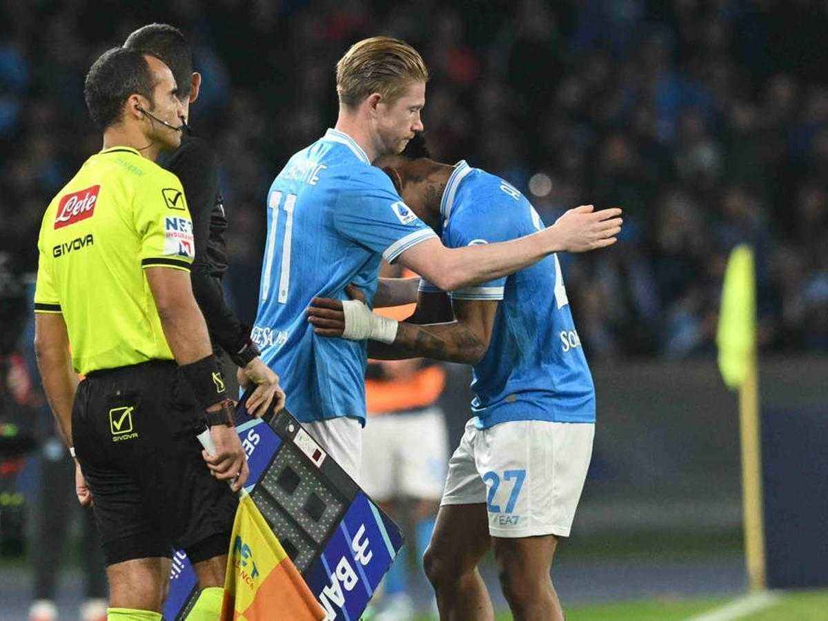 De bruyne bebt neapel wieder: 127 tage später der jubel steht noch