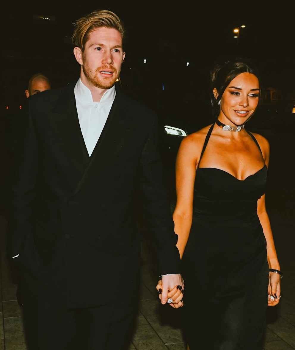 de bruyne in der hall of fame – aber seine frau stahl die show!