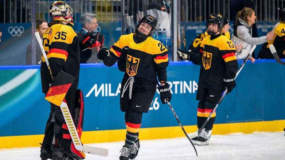 Debüt und niederlage: deutsche eishockey-frauen bei olympia in mailand