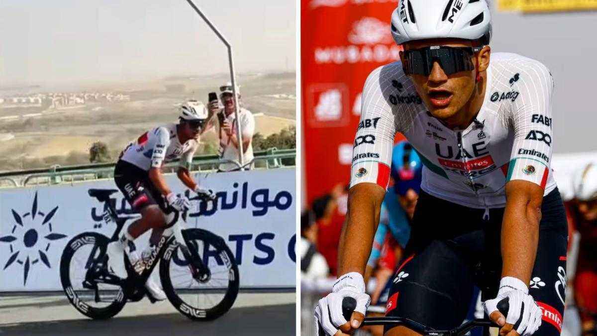 Del toro überrascht bei stürmischem uae tour-auftakt – pogacar stürzt