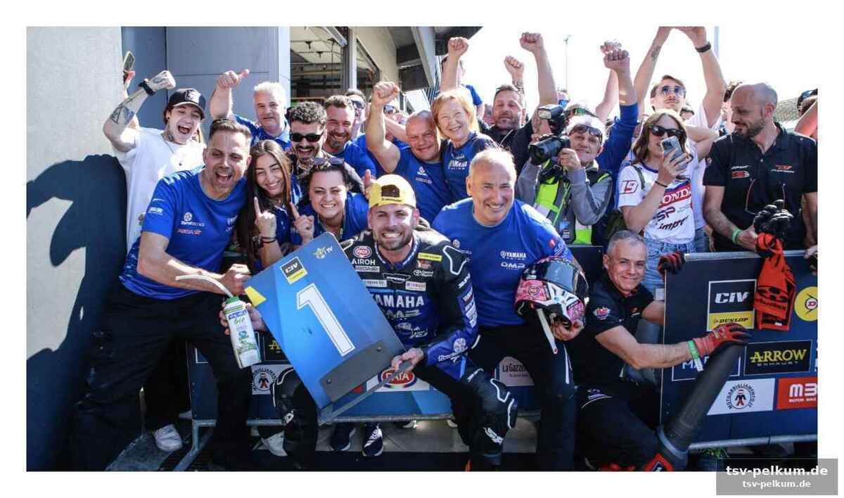 Zannoni setzt sich in der supersport durch