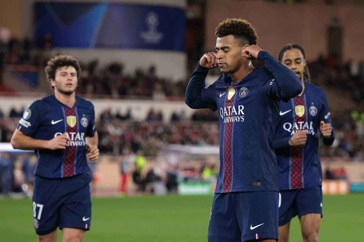 Désiré doué dreht spiel für psg in monaco – champions league playoffs