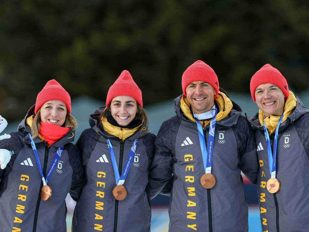 Deutsche biathleten feiern bronze-coup mit tanz und guter laune