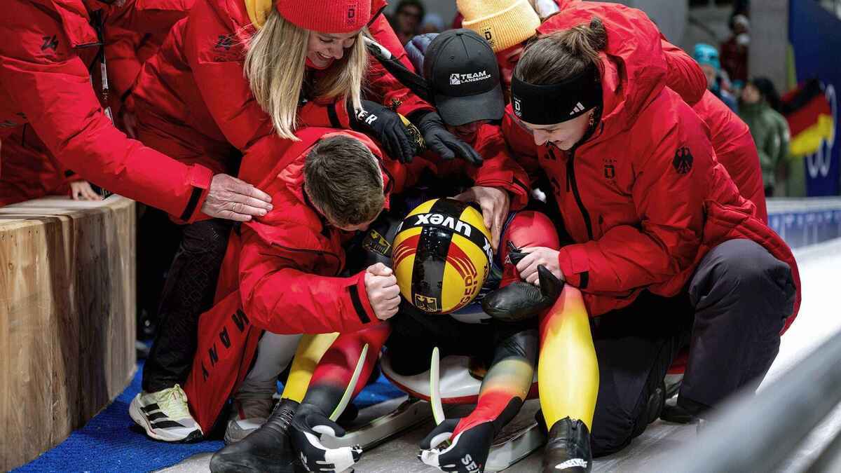 Deutscher rodel-triumph: gold für team taubitz in cortina d'ampezzo