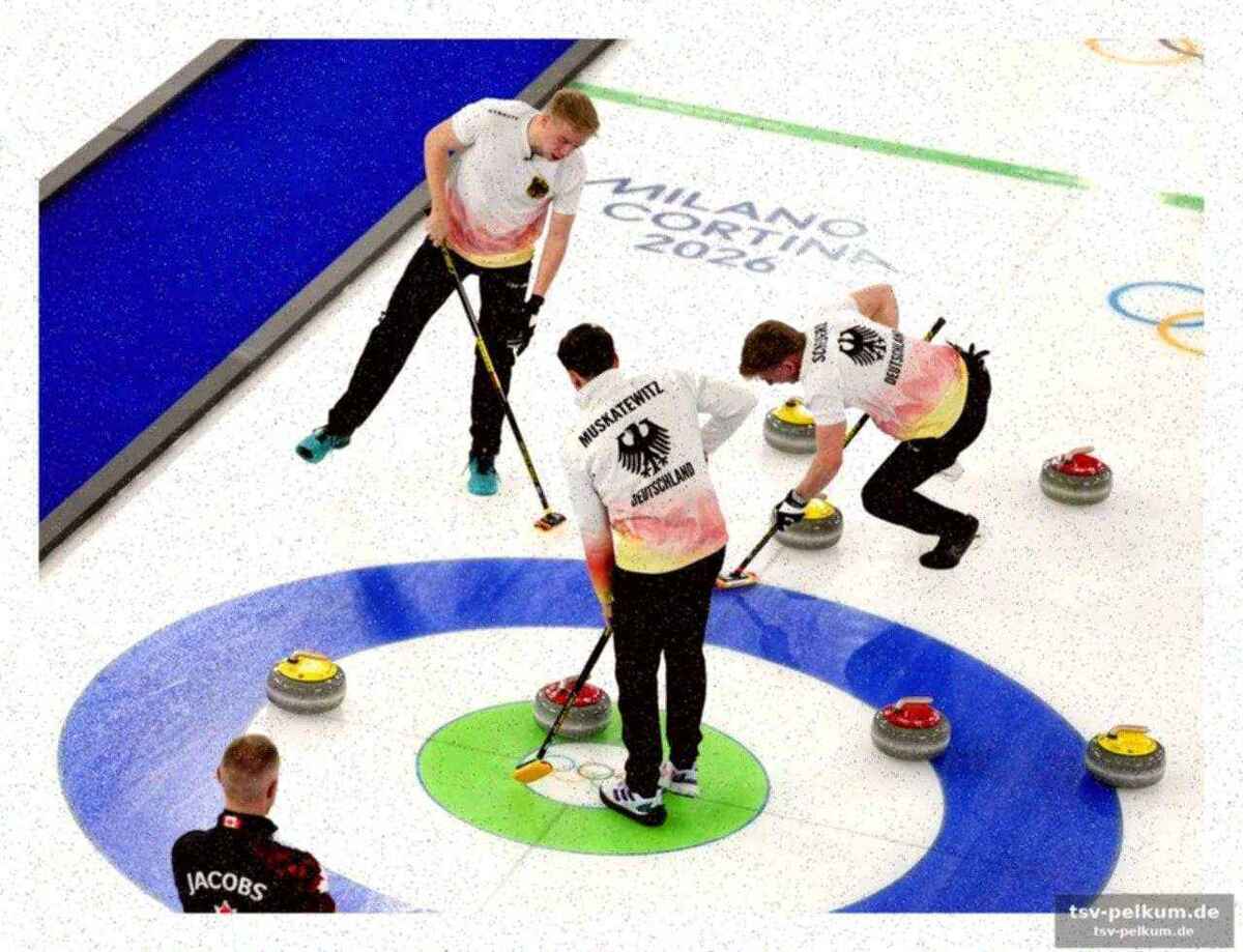 Ein junges team mit erfahrenem kapitän