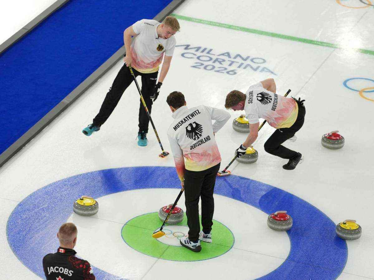 Deutsches curling-team kämpft sich bei olympia in mailand und cortina d'ampezzo rein